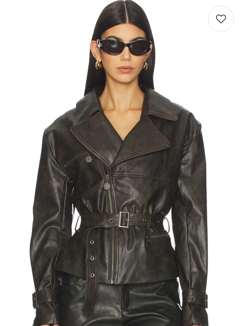 OW collection Daphne Leather Jacket